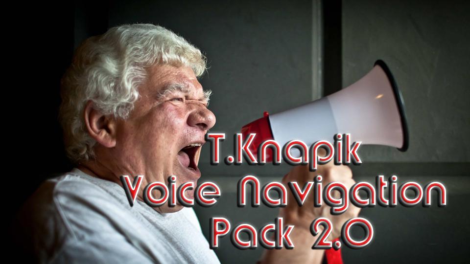 ETS2 - T.Knapik Voice Navigation Pack V2.0 (1.37.x)