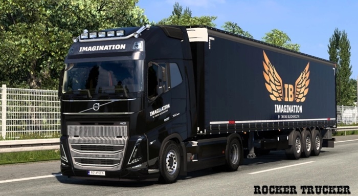 ETS2 - Imagination Iwona Blecharczyk Transport Skin Pack V1.0