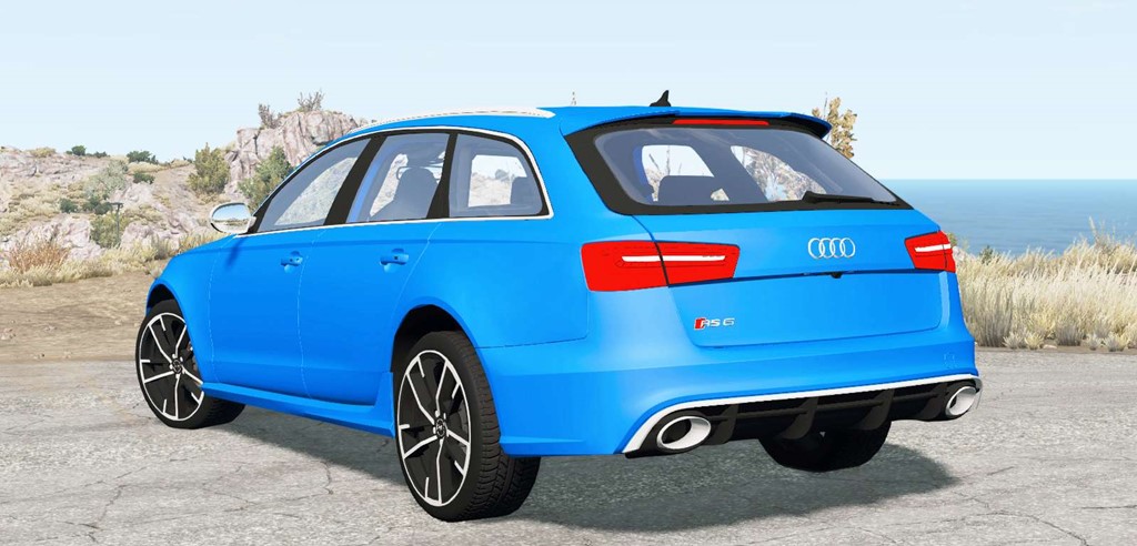BeamNG – Audi RS 6 Avant (C7) 2013 Car Mod