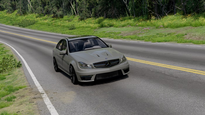 BeamNG – Mercedes-Benz W204 \ C63 AMG \ Black Series 2013 Car Mod