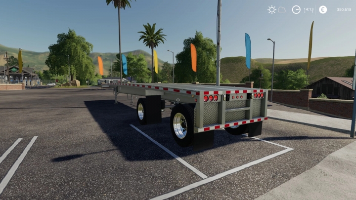 FS19 - Flatbed EAV Trailer V1.0