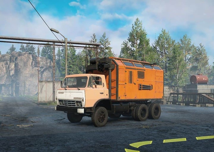 SnowRunner - Z-170v75 Prototype Truck V1.0