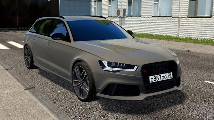 City Car Driving 1.5.9 – Audi RS6 Avant Bulkin V2.0