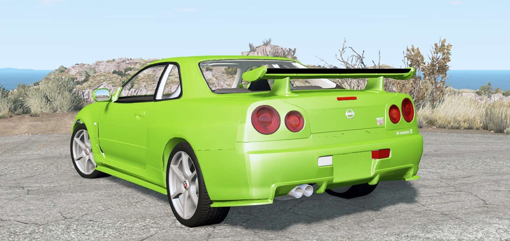 Nissan gtr beamng drive