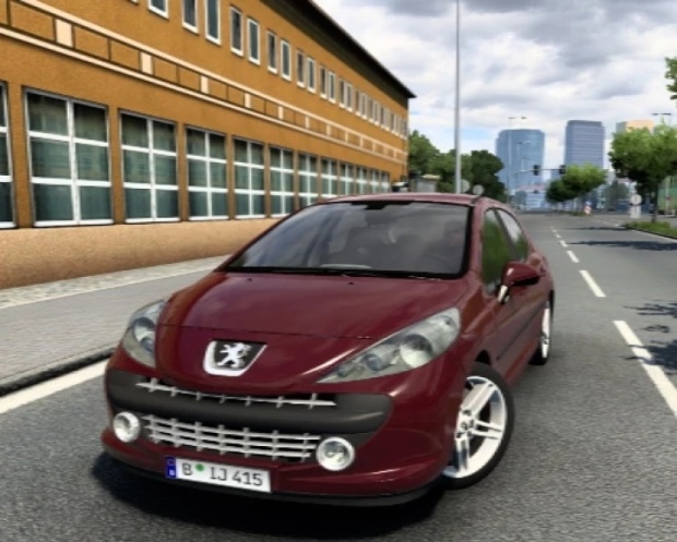 ETS2 - Peugeot 207 Sedan 2007 V1.0