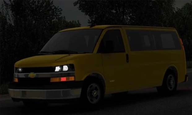 ETS2 - Chevrolet Express 3500 V8