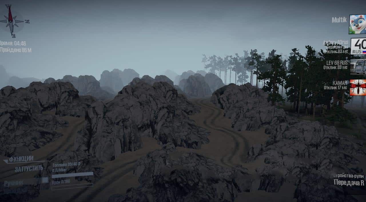 Spintires:Mudrunner - Level Vozim Les 12 Map | SpinTires:Mudrunner |  Mods.club