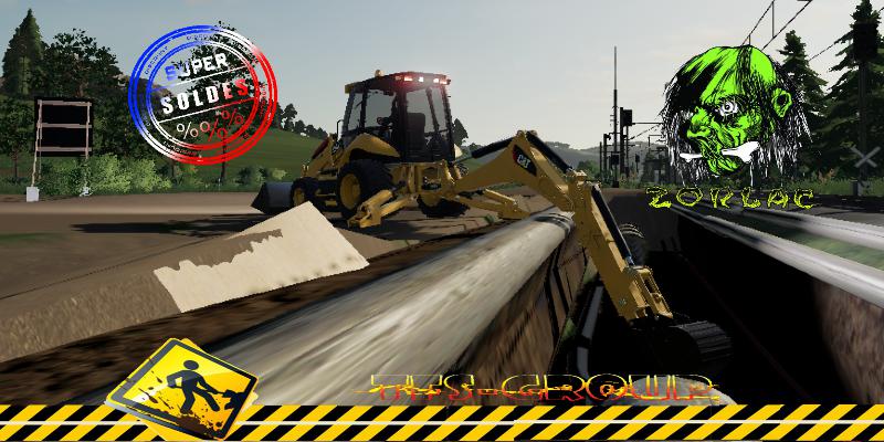 FS19 - Backhoe Loader CAT420 FIT V1.3