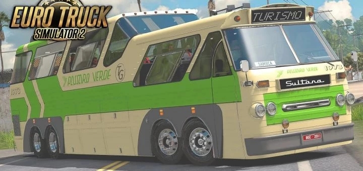 ETS2 - Sultana Panoramico Bus Mod (1.41.x)