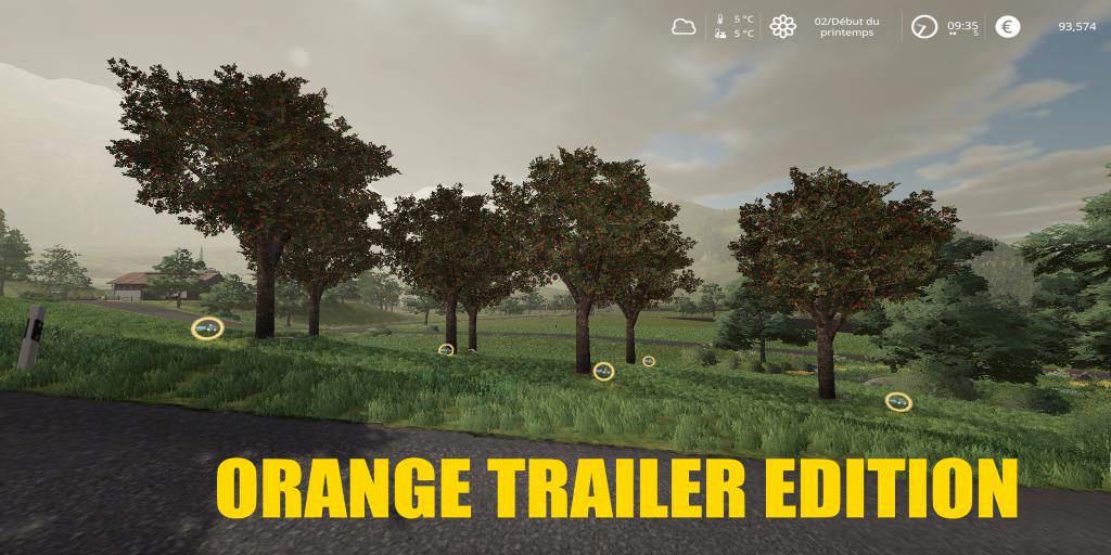 FS19 - Orange Mod Trailer Edition V1.0