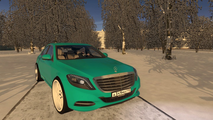 City Car Driving 1.5.9 – Mercedes-Benz S500 W222 Amoral