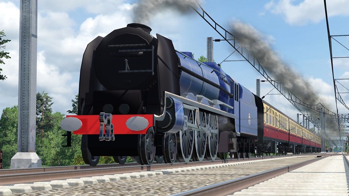 Transport Fever 2 - LMS Duchess 4-6-2