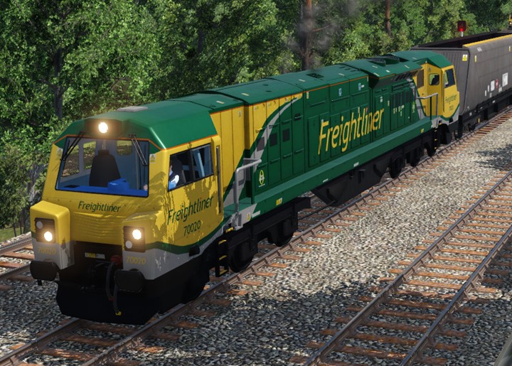 Transport Fever 2 - UK Class 70