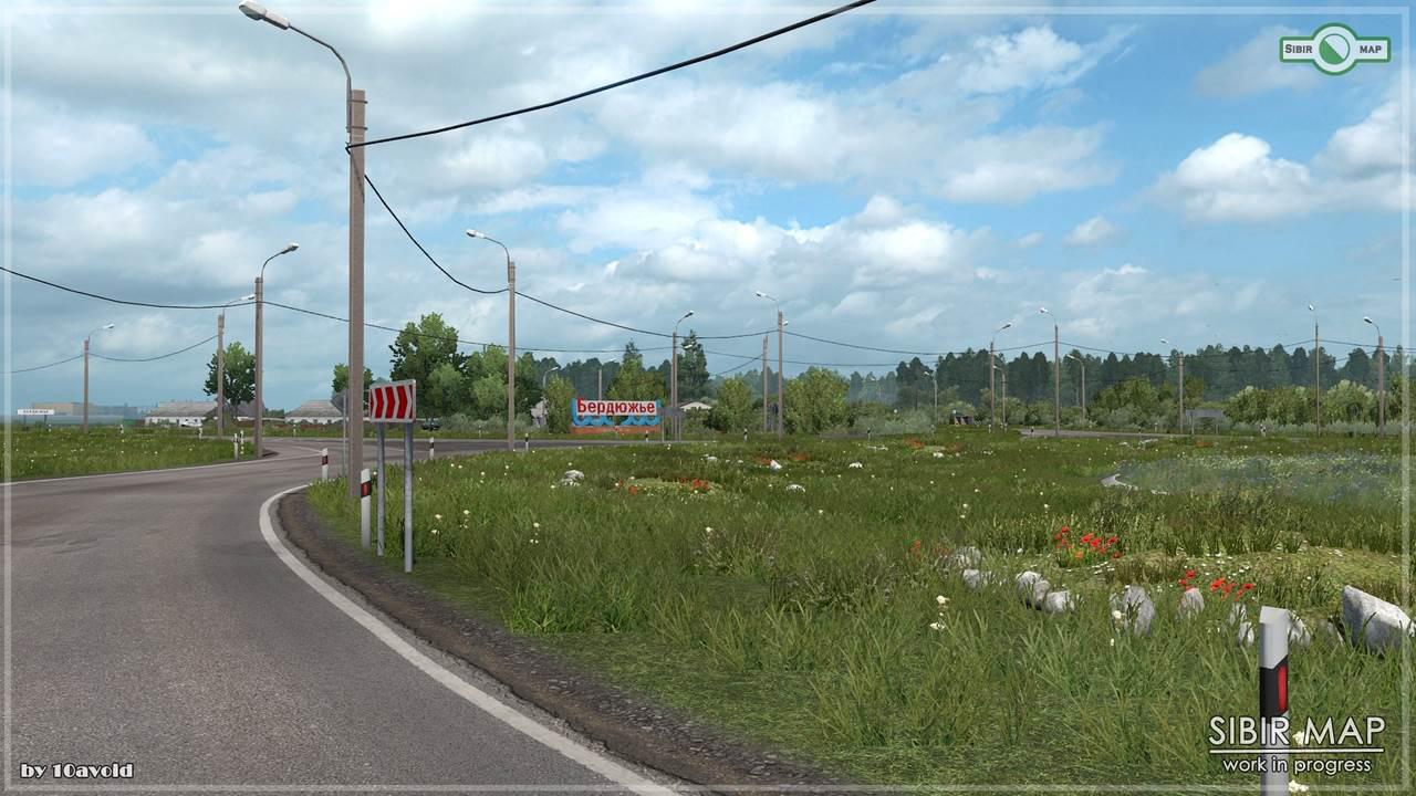 ETS2 - Sibir Map Reworked (1.31 - 1.37)
