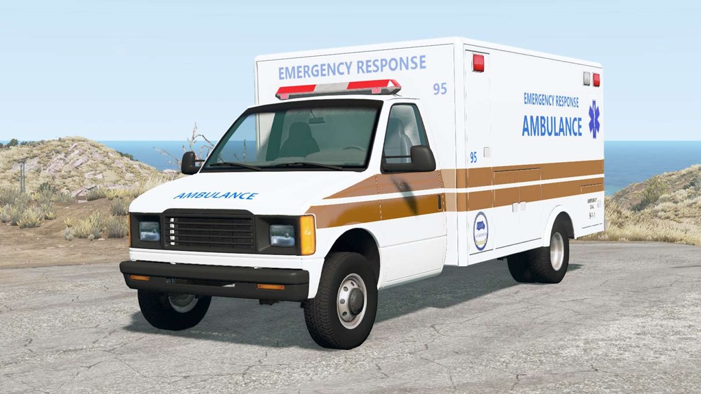 BeamNG - Gavril H-Series Generic Ambulance V2.0