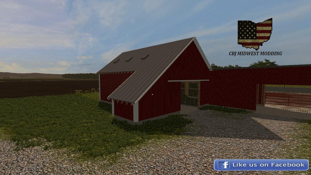 FS19 - 40x40 Corn Crib V1.0