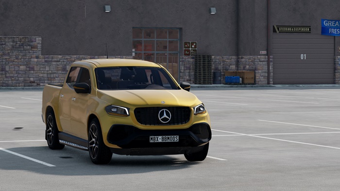 BeamNG – Mercedes-Benz X-Class Pickup Mod