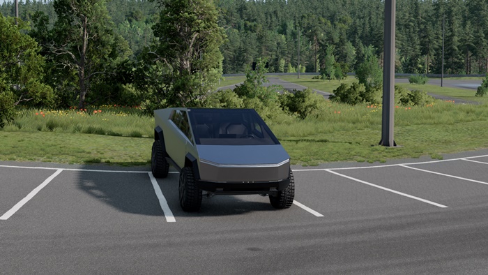 BeamNG – Tesla Cybertruck Mod