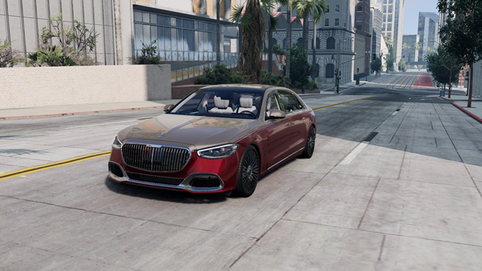 BeamNG - Mercedes Maybach Car Mod