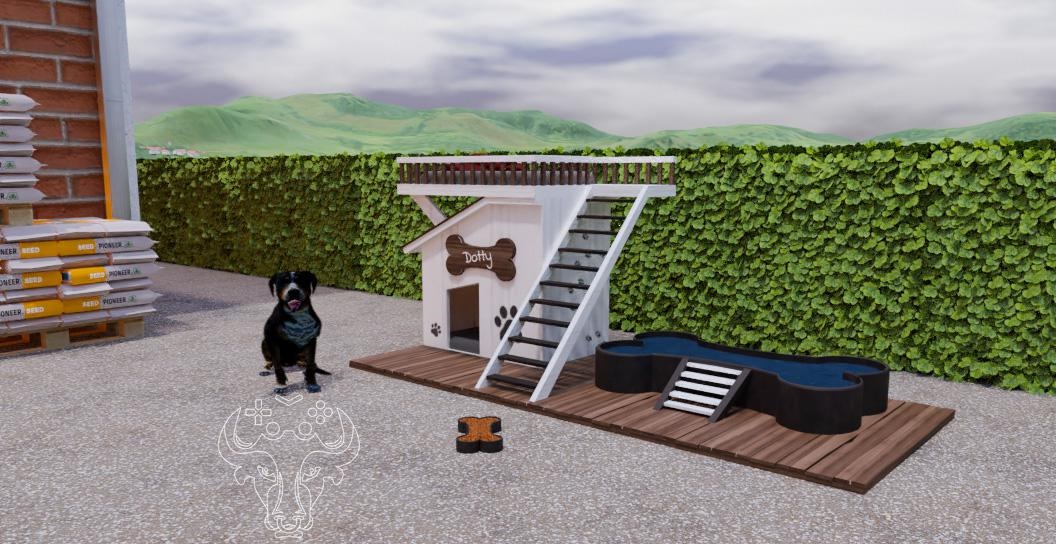 FS19 - Fancy Dog House V1.0