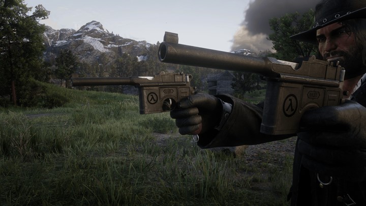 RDR2 - Lambda Engraving for the Mauser