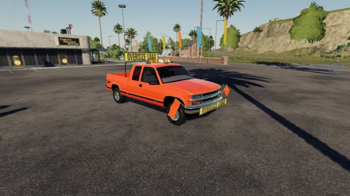 FS19 - Chevy 1500 Oversize Load/Pilot Car (Vector Edition) V1.0