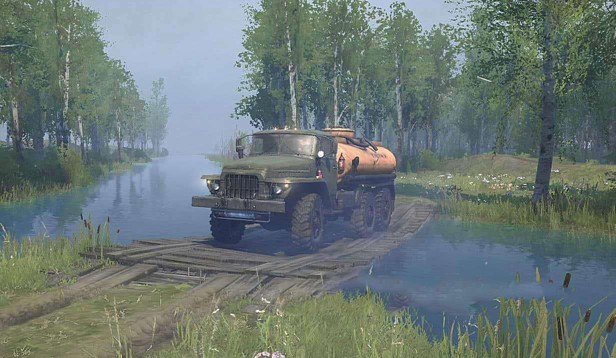Spintires:Mudrunner - Swamp Kulai Map V1.0