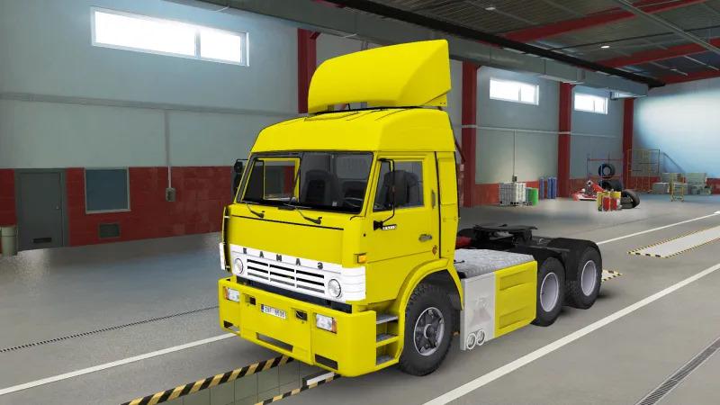 ETS2 - Kamaz 54115 Turbo V8 V14.12.20 (1.39.x)