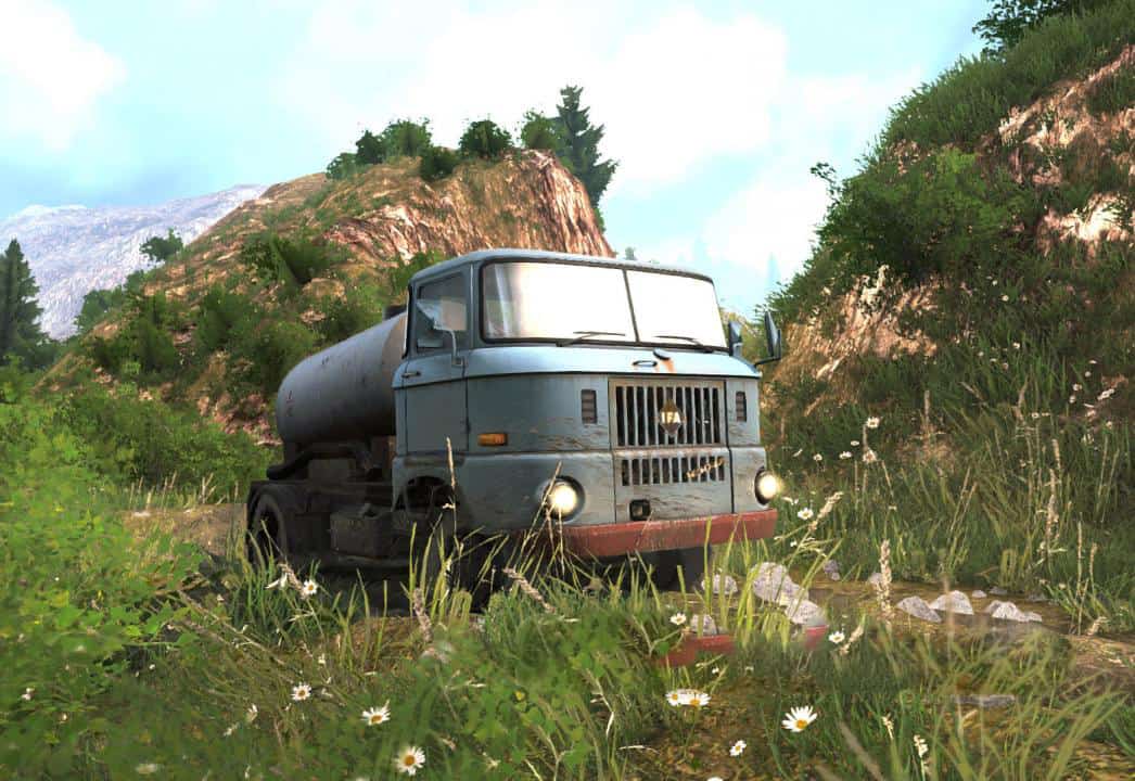 Spintires:Mudrunner - IFA W50 Textures Mod V1.0