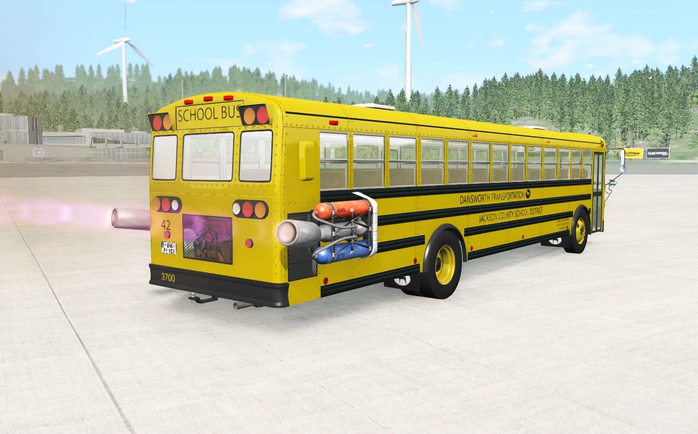 beamng drive school bus thomas hdx