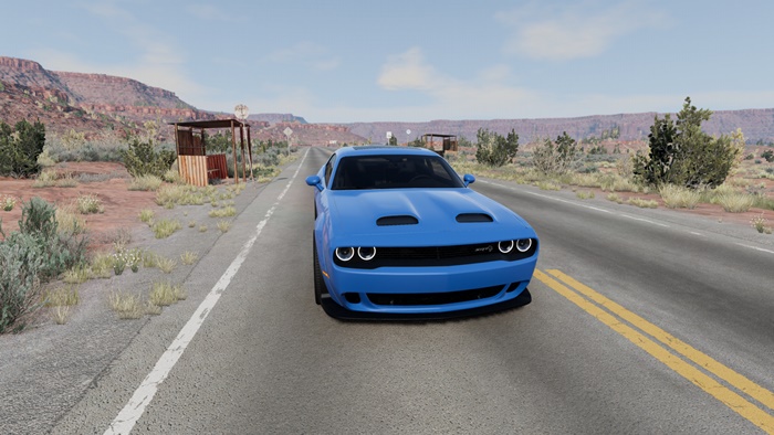 BeamNG – Dodge Challenger R4acer Car Mod