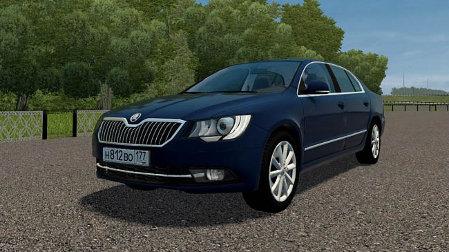 City Car Driving 1.5.9 - Skoda Superb 2014