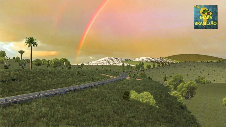 ETS2 - New Map Brasilzao V1.1 (1.40.x)