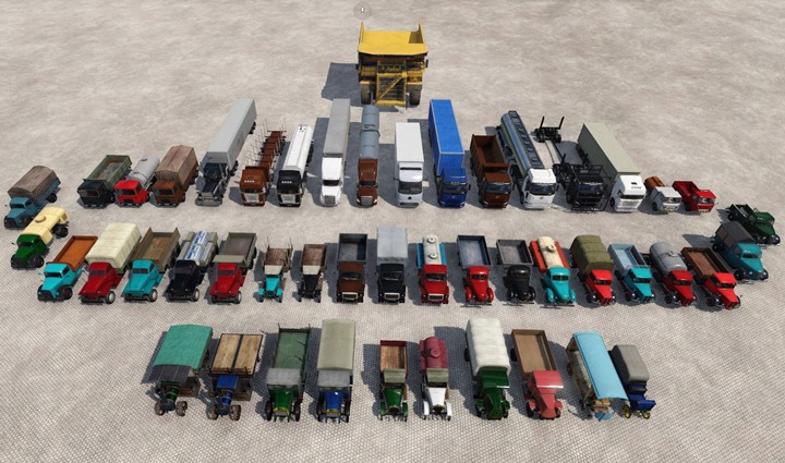 Transport Fever 2 - Asset Truck with Colors