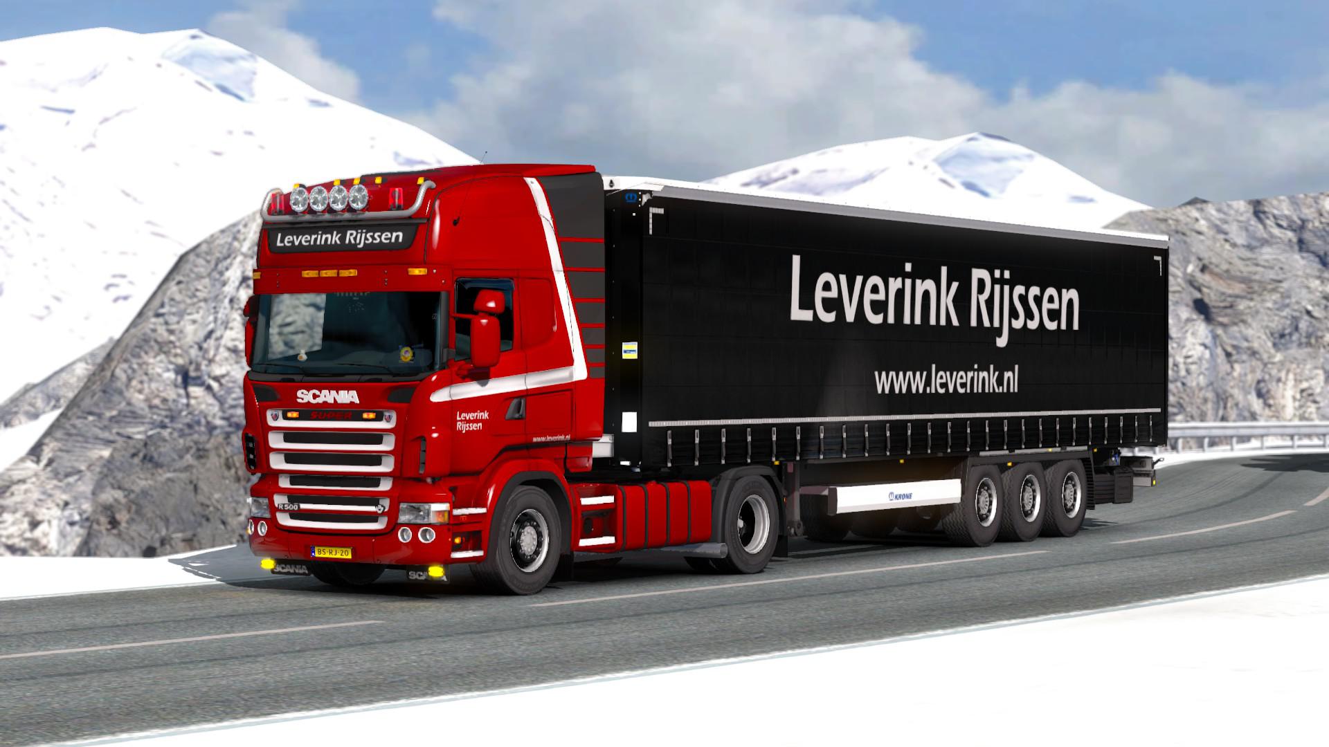 Ets2 Scania Rjl Leverink Rijssen V10 135x Euro Truck Simulator 2 Modsclub