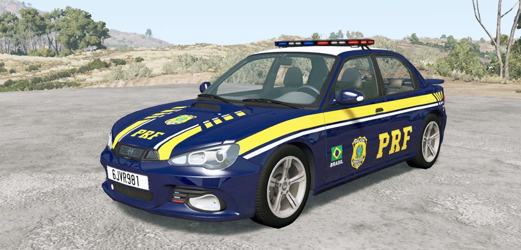 BeamNG - Hirochi Sunburst Brazilian PRF Police Car V0.9.5