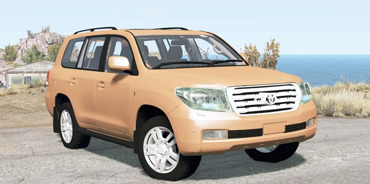 BeamNG - Toyota Land Cruiser 200 V8 (UZJ200) 2008 Car Mod