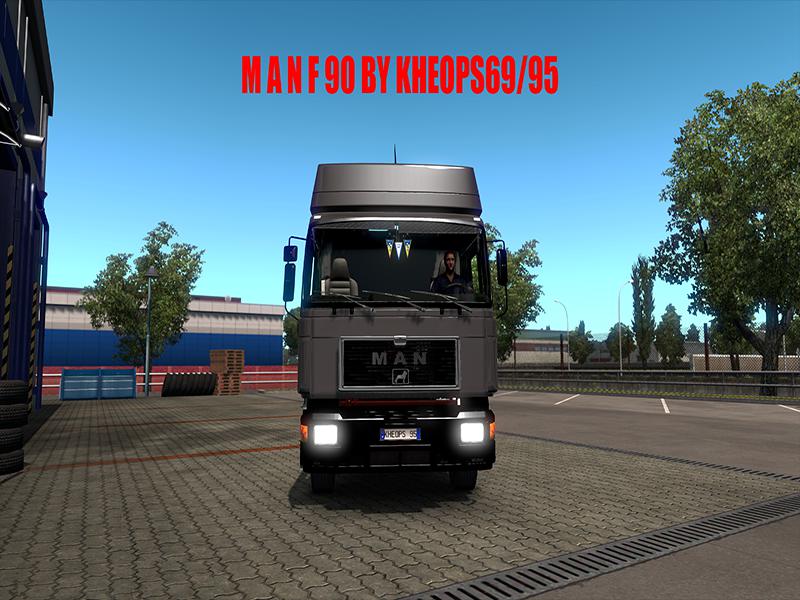 ETS2 - Man F90 Rework Truck Fix V1.2 (1.36.x)