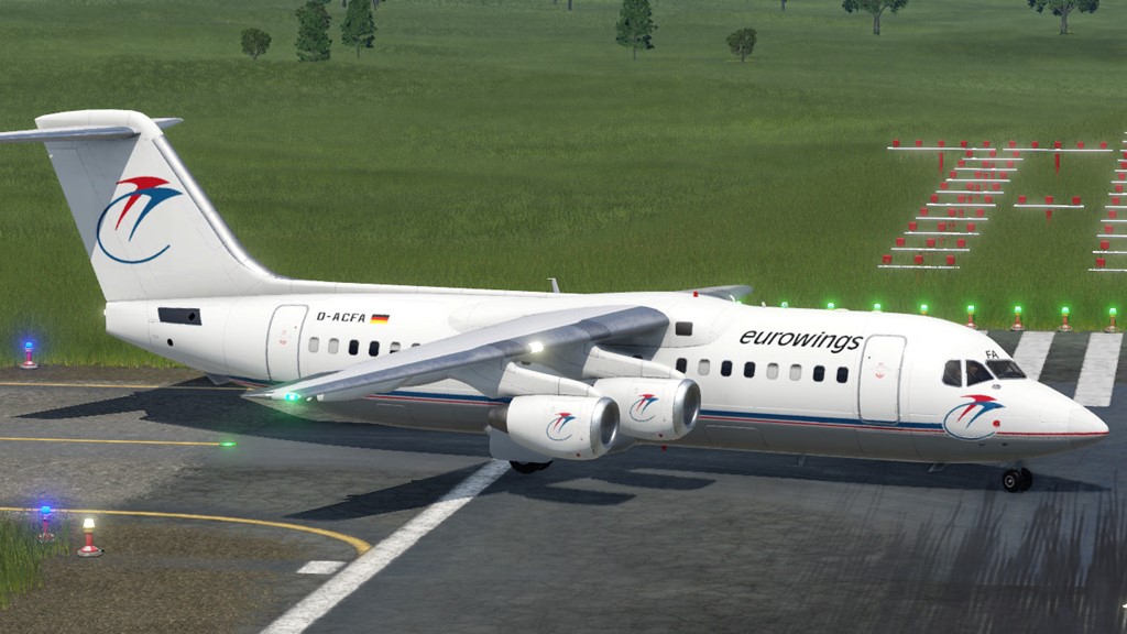 Transport Fever 2 - Bae 146/Avro RJ85 Europe Pack 1