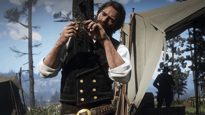 Rdr2 - Double Breasted Lapelled Vest – Cut Content 