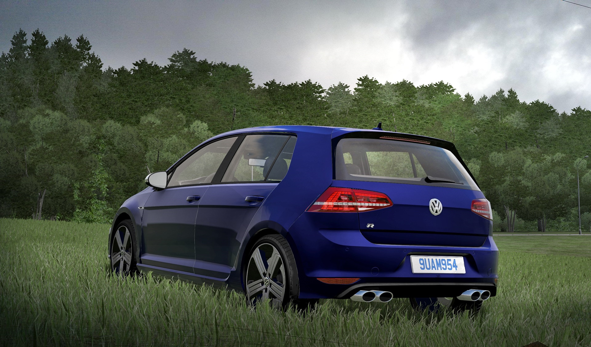 City Car Driving 1.5.8 - Volkswagen Golf R 2014 | City Car Driving ...