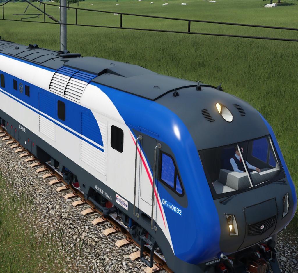 Transport Fever 2 - DF11G Diesel Locomotive