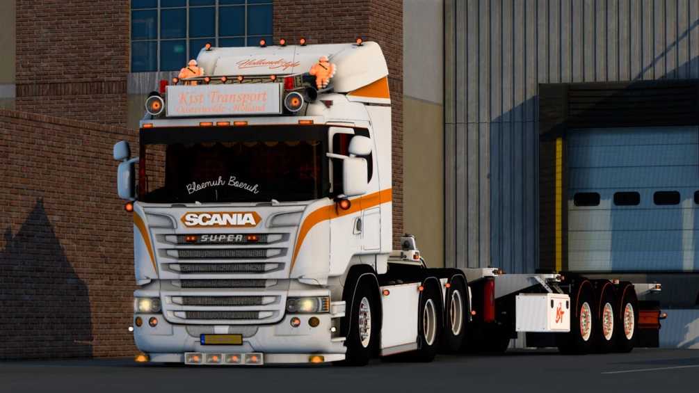 ETS2 - Scania Highline Boogie EX Kist Truck
