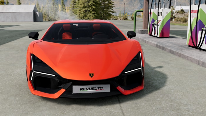 BeamNG – Lamborghini Revuelto Car Mod | BeamNG Drive | Mods.club