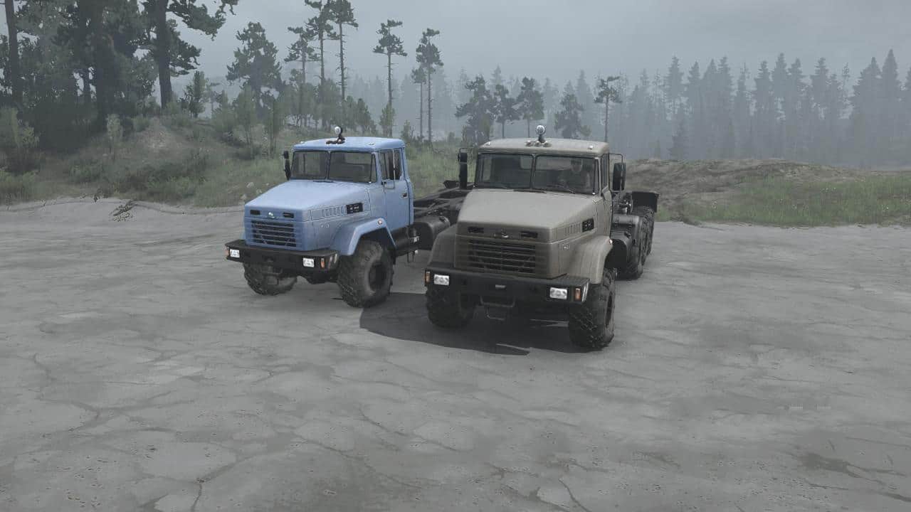 Spintires:Mudrunner - KrAZ-7140H6 Truck V23.10.19