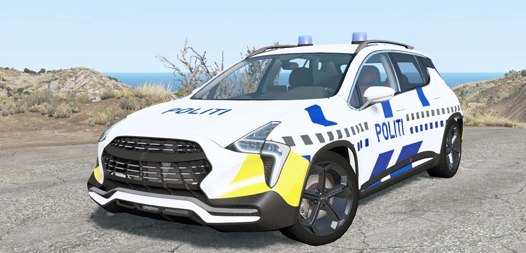 BeamNG - Cherrier FCV Danish Emergency Services Car Mod