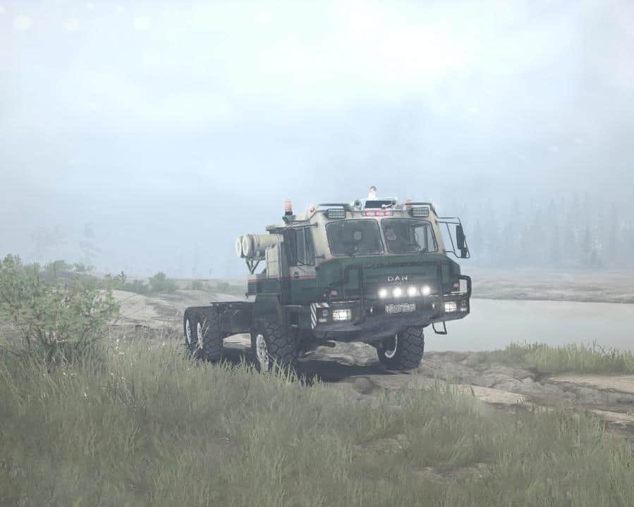 Spintires:Mudrunner - Dan 96320 (Baz-6402) Truck V1.0