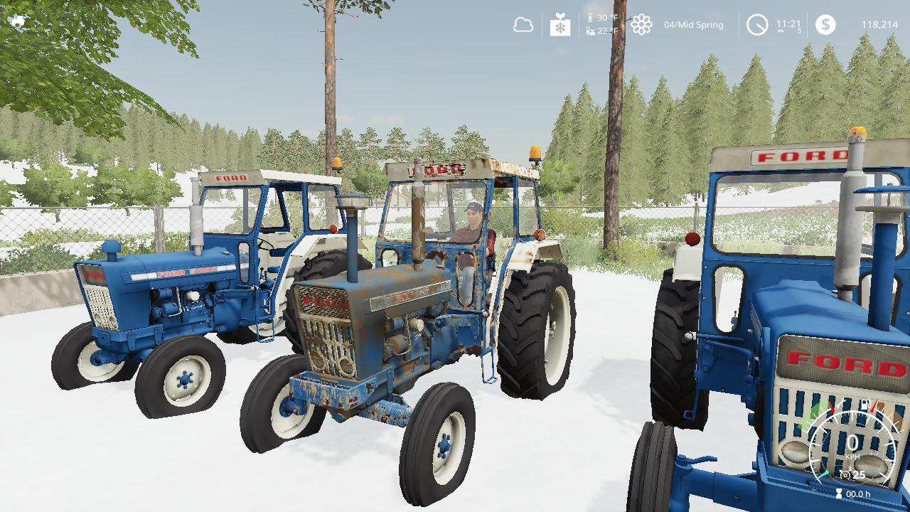FS19 - Ford 7000 Euro Worn Tractor V2.0