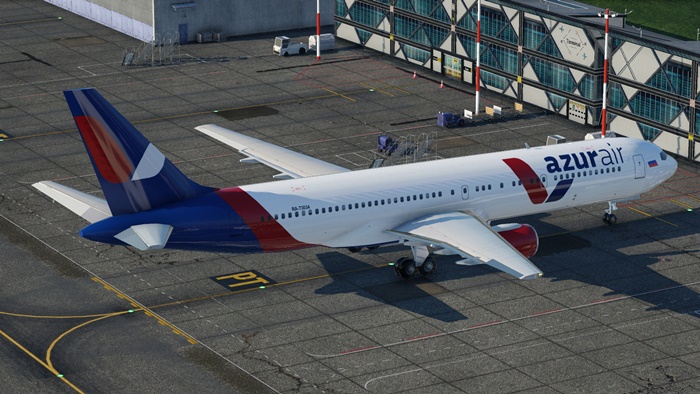 Transport Fever 2 - Boeing 767 Azur Air