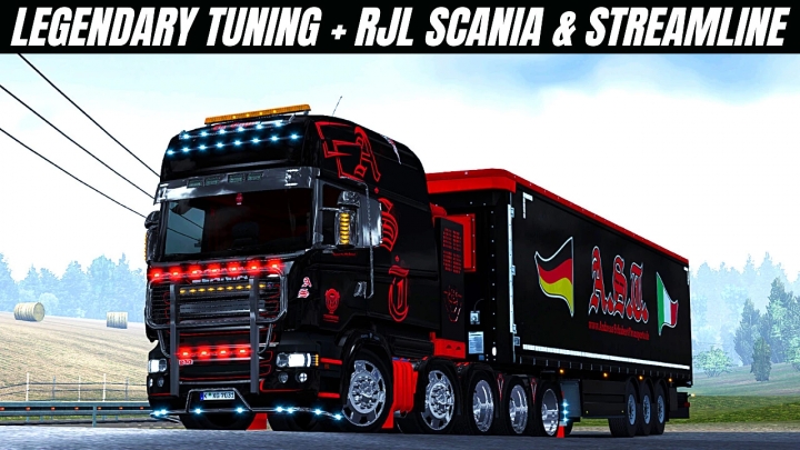 ETS2 - Scania RJL Legendary Tuning Pack (1.40.x)